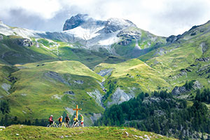 Alpenüberquerung mit dem Mountainbike 